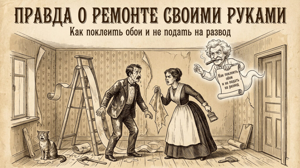 Правда о ремонте своими руками Как поклеить обои и не подать на развод