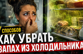 Как убрать запах из холодильника 7 способов, которые реально работают